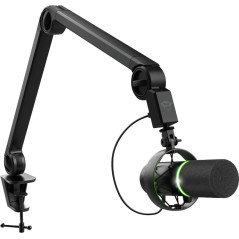 Trust GXT 255 Onyx Microphone - Premium Cardioid Black Mic for Crisp Sound & Clear Voice Quality | 8713439243543